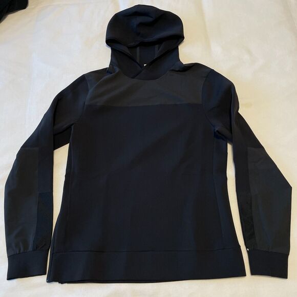 Lululemon Neoprene Black Running Hoodie Side Zip Men's Medium - Picture 3 of 10
